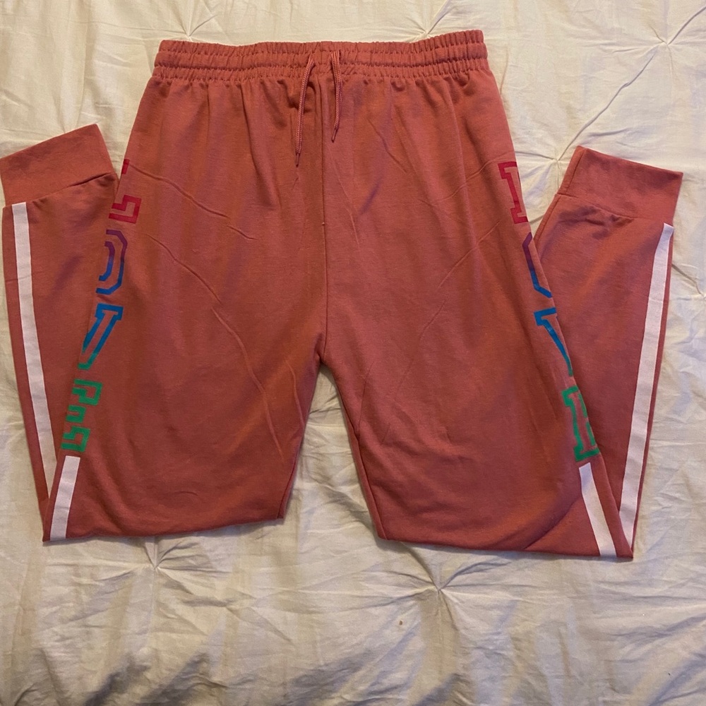 Pink sweats